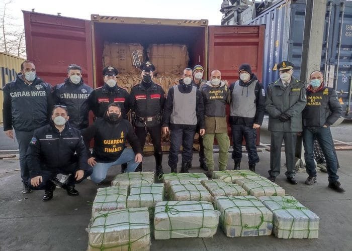 sequestro droga SP 14 gennaio
