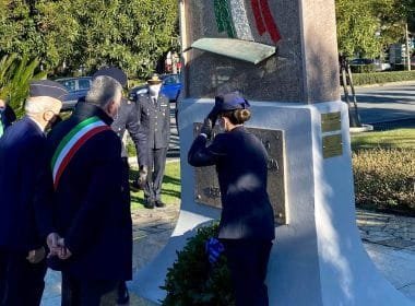 Inaugurato il restaurato  monumento degli Aviatori della Provincia della Spezia - La Spezia