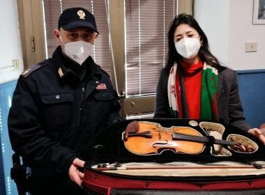 La Polizia ritrova e restituisce un violino d'epoca - ferrovia, musica