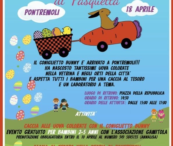 Pontremoli: Pasquetta a caccia delle uova - caccia alle uova, pasquetta