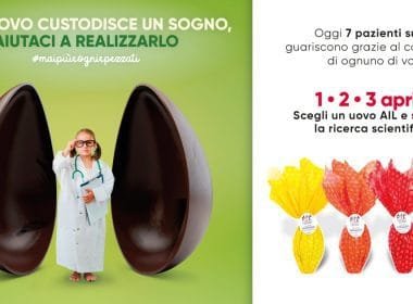 Tornano le uova di Pasqua dell'AIL -