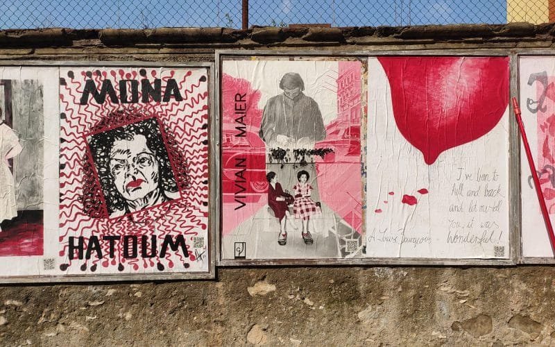 8 marzo, il Collettivo Disturbate colpisce ancora - Arte, carrara