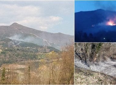 Una giornata di incendi: l’Unione di Comuni Montana Lunigiana impegnata su più fronti. A vuoto il divieto di abbruciamento - incendi