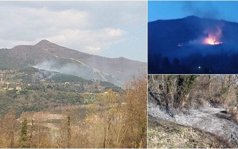 Una giornata di incendi: l’Unione di Comuni Montana Lunigiana impegnata su più fronti. A vuoto il divieto di abbruciamento - abbruciamenti, divieto