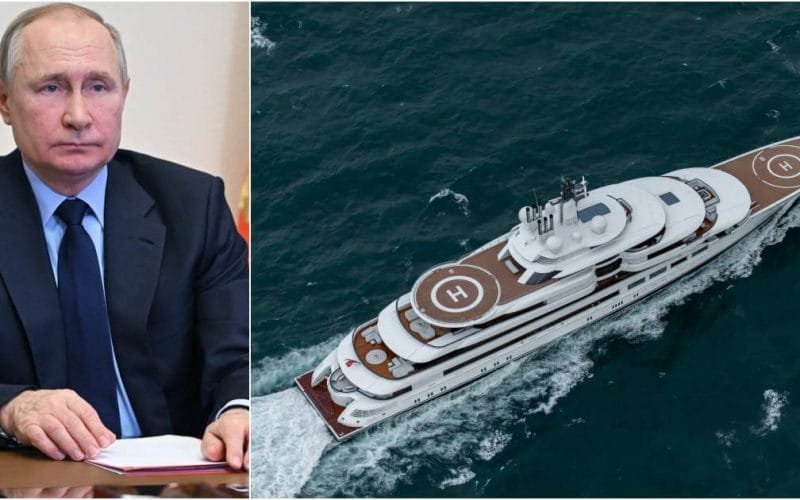 Un mega yacht russo a Marina di Carrara, è di Putin? - New York times, putin