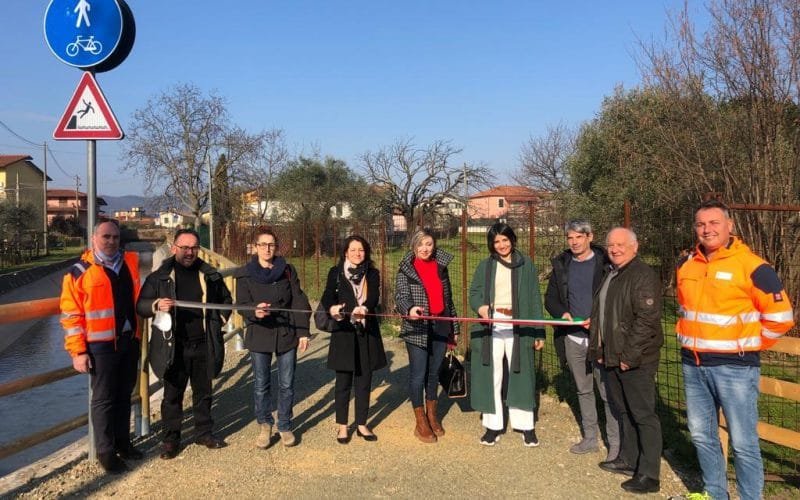 L'anfiteatro di Luni porta d'ingresso per la ciclovia tirrenica - ciclovia, luni anfiteatro