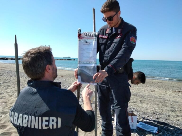 Marinella di Sarzana: sequestrate due aree interessate dai lavori di ripascimento del litorale - danno ambientale, Marinella di Sarzana