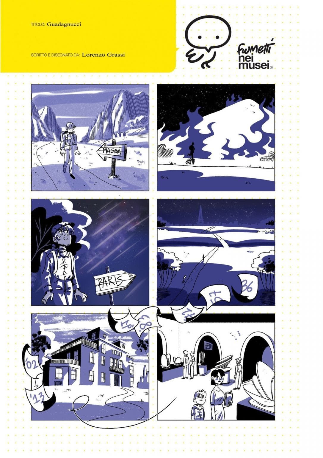 Massa: Fumetti nei Musei al Guadagnucci - fumetti nei musei, lorenzo grassi