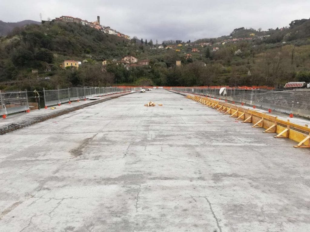 Albiano, il punto della situazione Ponte Albiano lavori