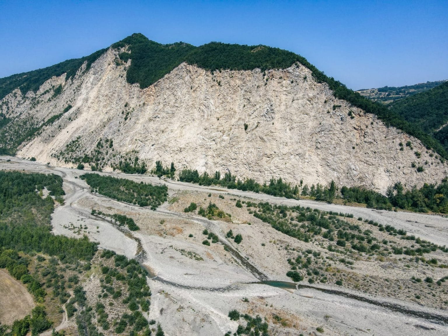 I Gessi dell'Emilia-Romagna per capire la possibile presenza di vita su Marte - gessi, marte