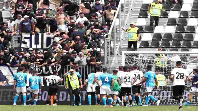 Cinque tifosi arrestati per gli scontri avvenuti domenica allo stadio di Spezia - calcio, serie a