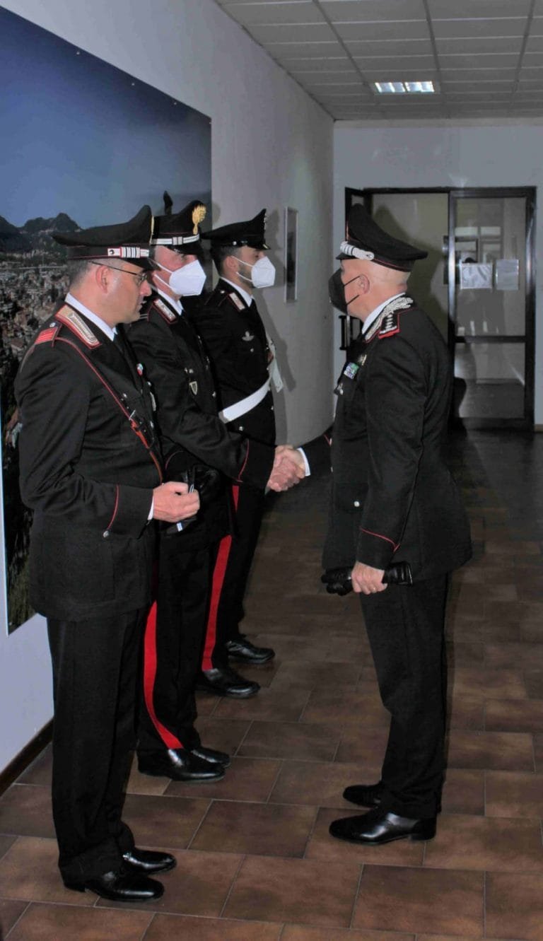 Carabinieri: visita del generale Micale alla compagnia di Sarzana - La Spezia
