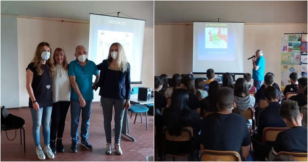 Tresana: il Milite ignoto raccontato ai ragazzi delle scuole medie Tresana: il Milite ignoto raccontato ai ragazzi delle scuole medie - milite ignoto, Ragazzi