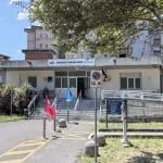ospedale di pontremoli ingresso visto dall'esterno