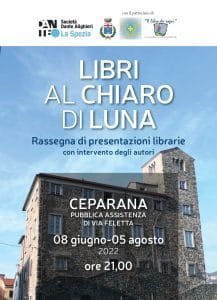 Ceparana: parte domani la rassegna "Libri al chiaro di luna" - libri al chiaro di luna