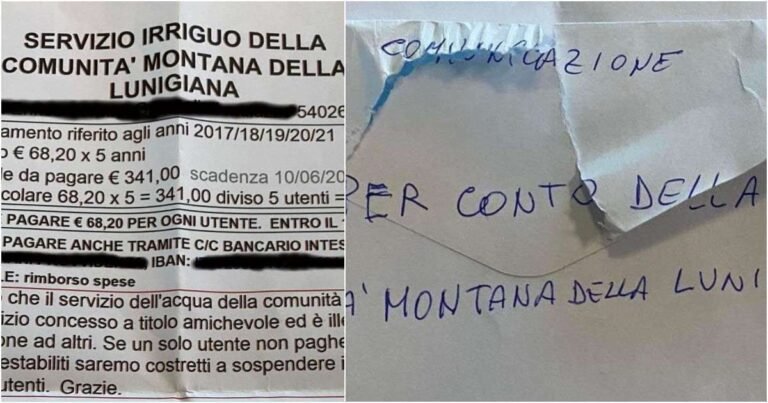 Lunigiana: falsi avvisi di pagamento del tributo irriguo, il Consorzio 1 Toscana Nord sporgerà denuncia - Consorzio 1 Toscana Nord, falsi avvisi