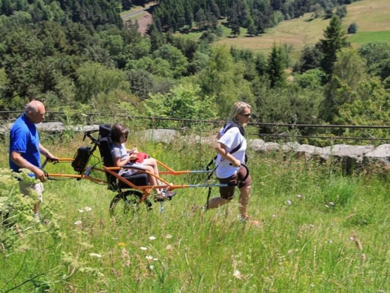 In vetta con una carrozzina da trekking: il sogno di Michele In vetta con una carrozzina da trekking: il sogno di Michele - carrozzina, disabilità