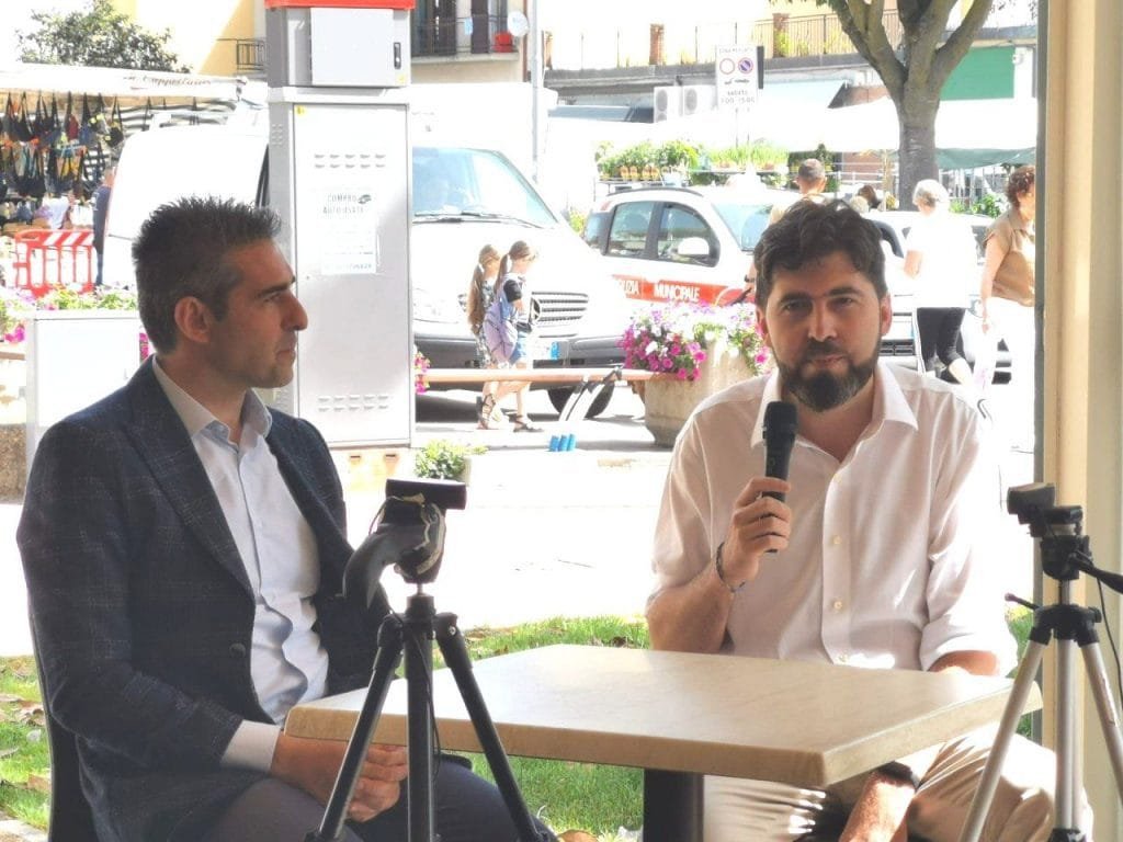 Federico Pizzarotti ad Aulla con Filippo Coppelli candidato sindaco - Aulla, coppelli