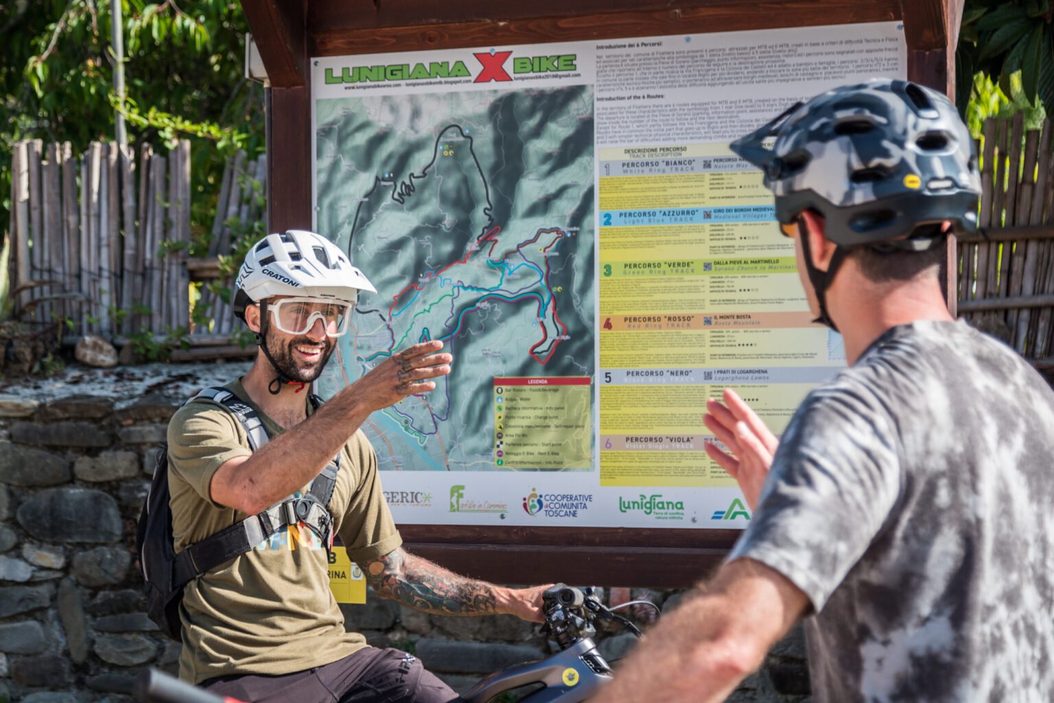 Andrea Garibbo testimonial della Lunigiana Bike Area - andrea garibbo, lunigiana bike area