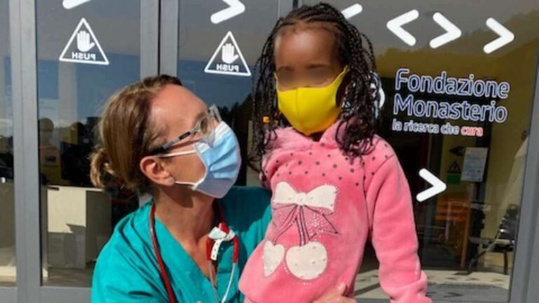 La cura in Eritrea e poi a Massa: la storia della piccola Raie - cure, massa