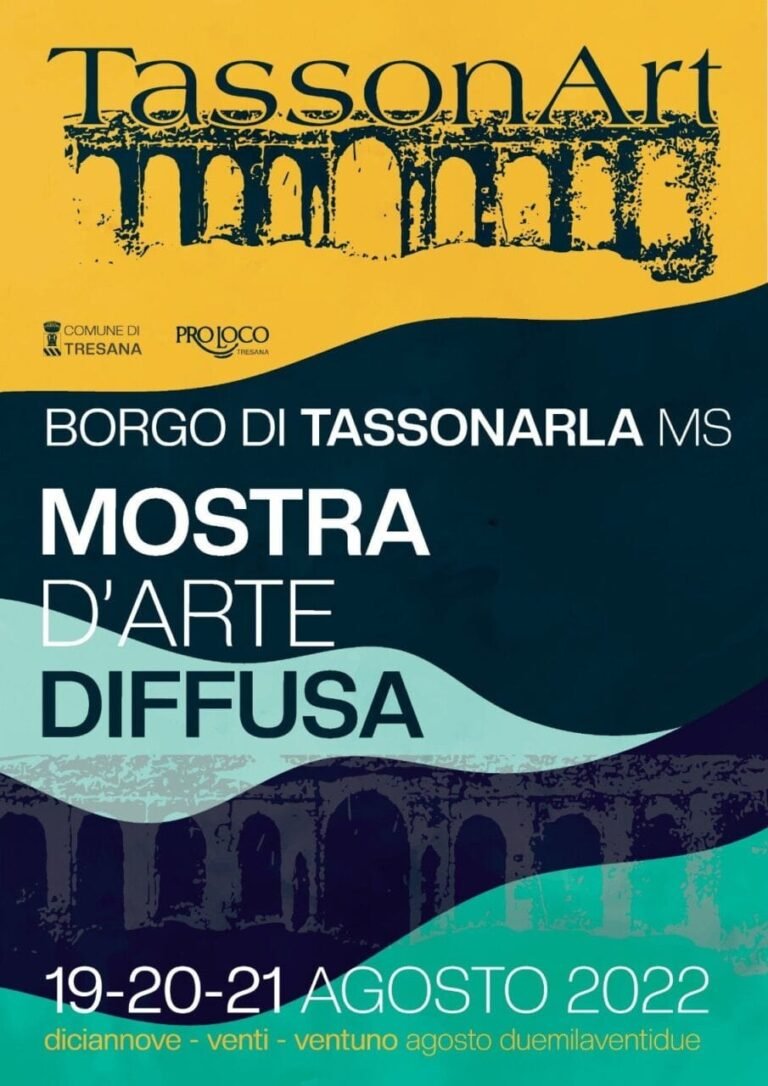 Tassonart: mostra d'arte diffusa a Tassonarla dal 19 al 21 agosto - mostra arte diffusa, tassonart