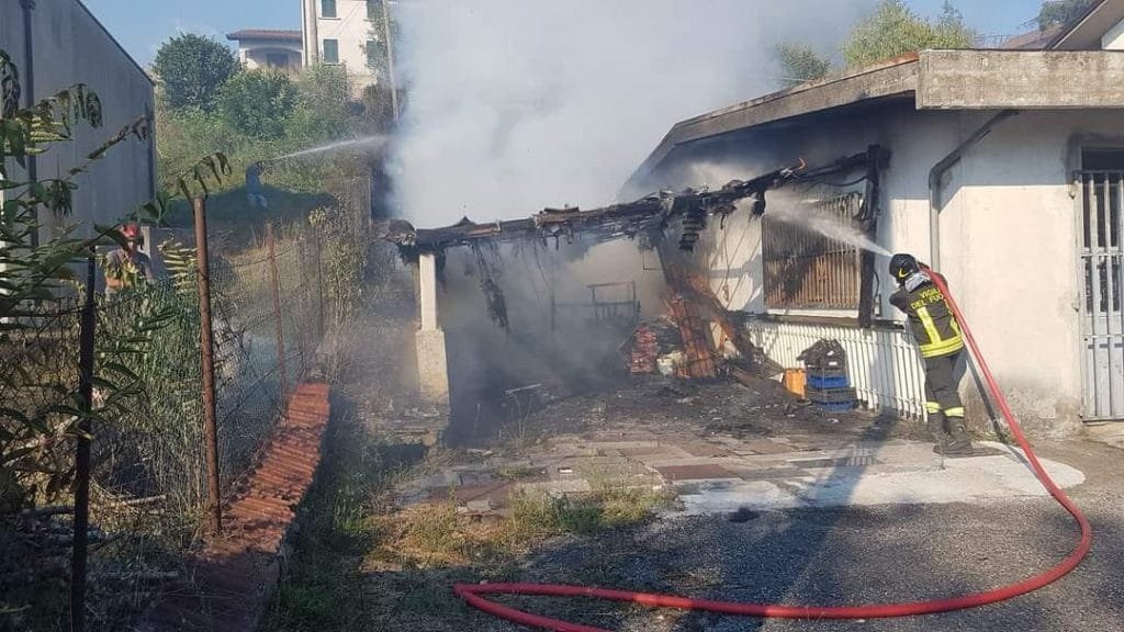 Incendio al Masero: 15 ettari andati in fumo - Incendio, masero