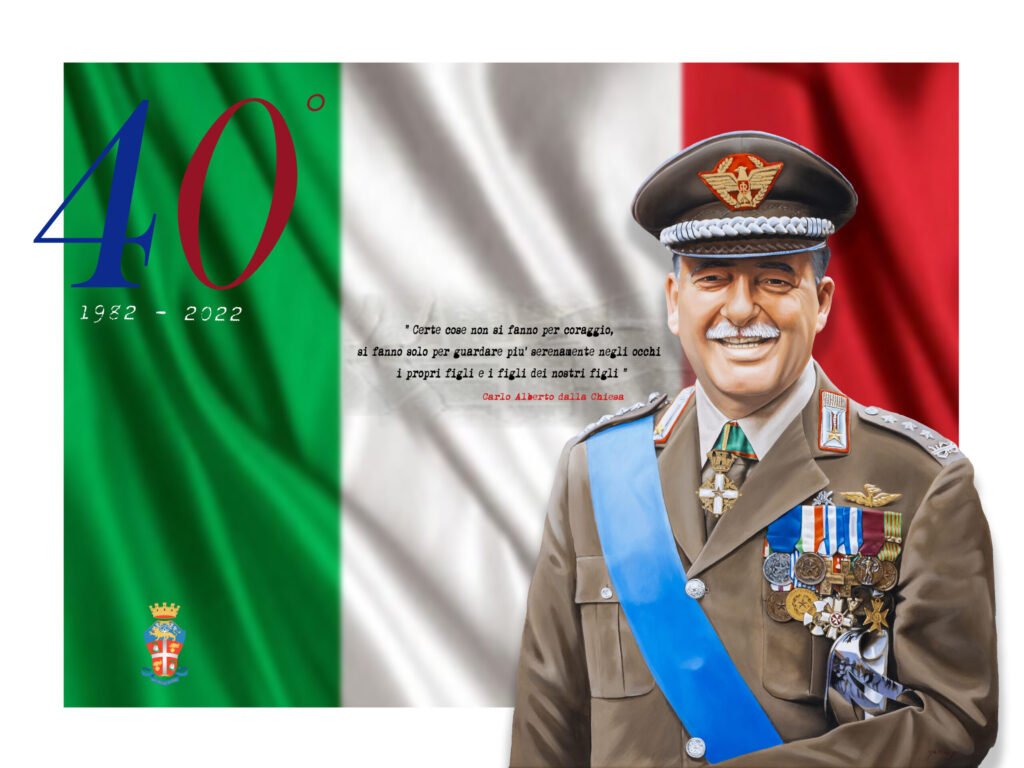 Anniversario Generale Dalla Chiesa: una graphic novel in memoria sua, della moglie e dell'agente uccisi dalla mafia - 40° anniversario morte, Carlo Alberto Dalla Chiesa