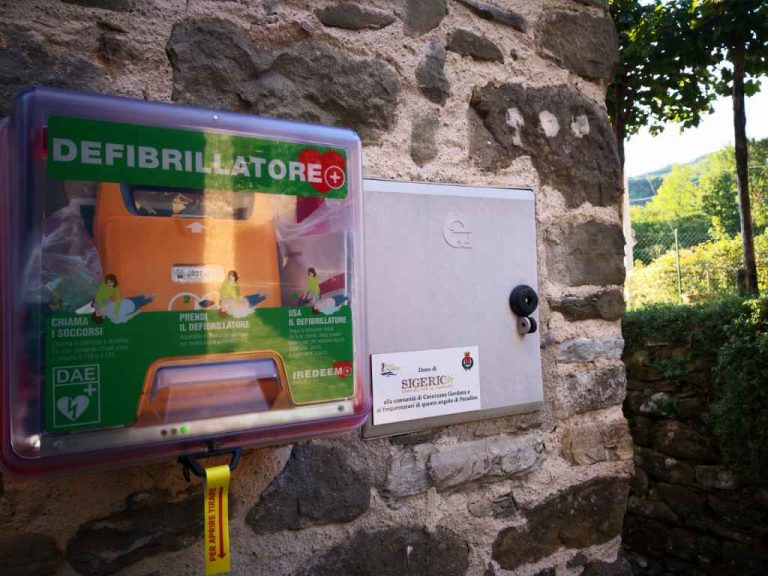 A Cavezzana Gordana installato un nuovo defibrillatore semi-automatico