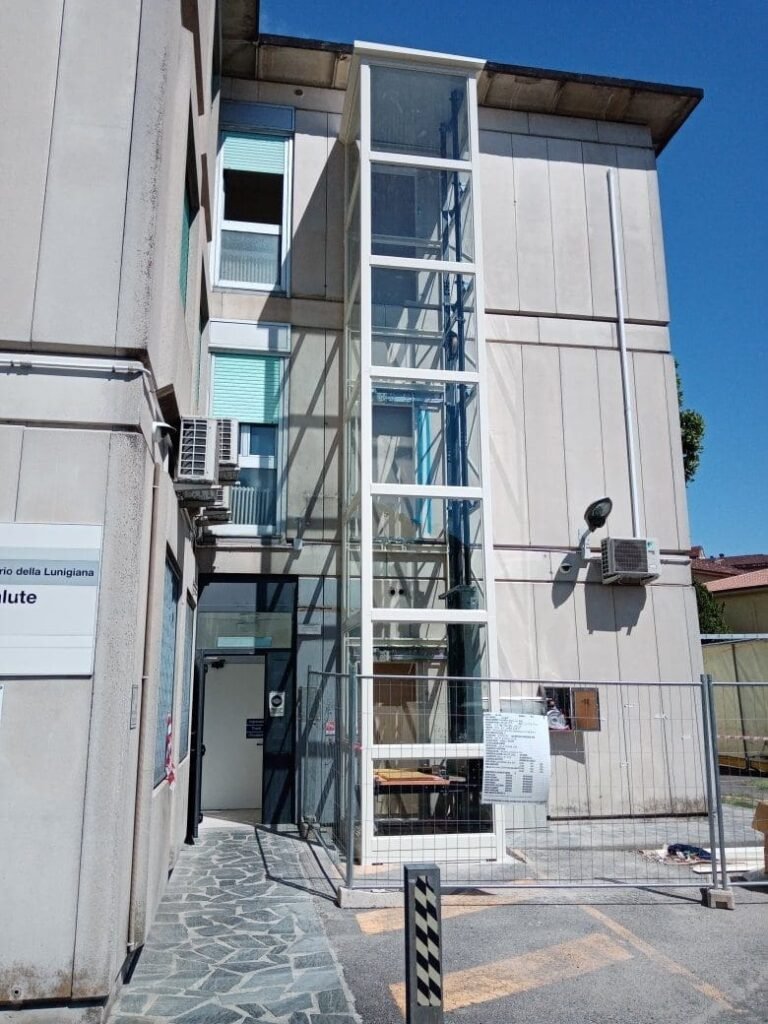 Aulla: nuovo ascensore al distretto socio sanitario - ascensore, ASL Toscana Nord Ovest