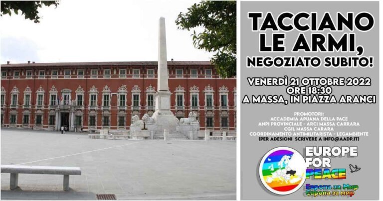 A Massa un presidio per la Pace A Massa un presidio per la Pace - massa, pace