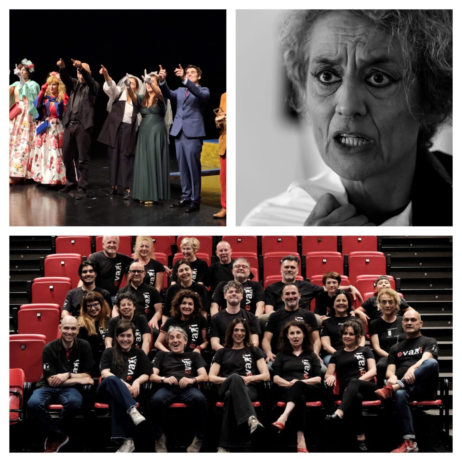 Gli Evasi in finale a otto concorsi teatrali Lombardia, Friuli, Lazio, Toscana, Campania, Puglia, Piemonte - compagnia evasi, Sarzana