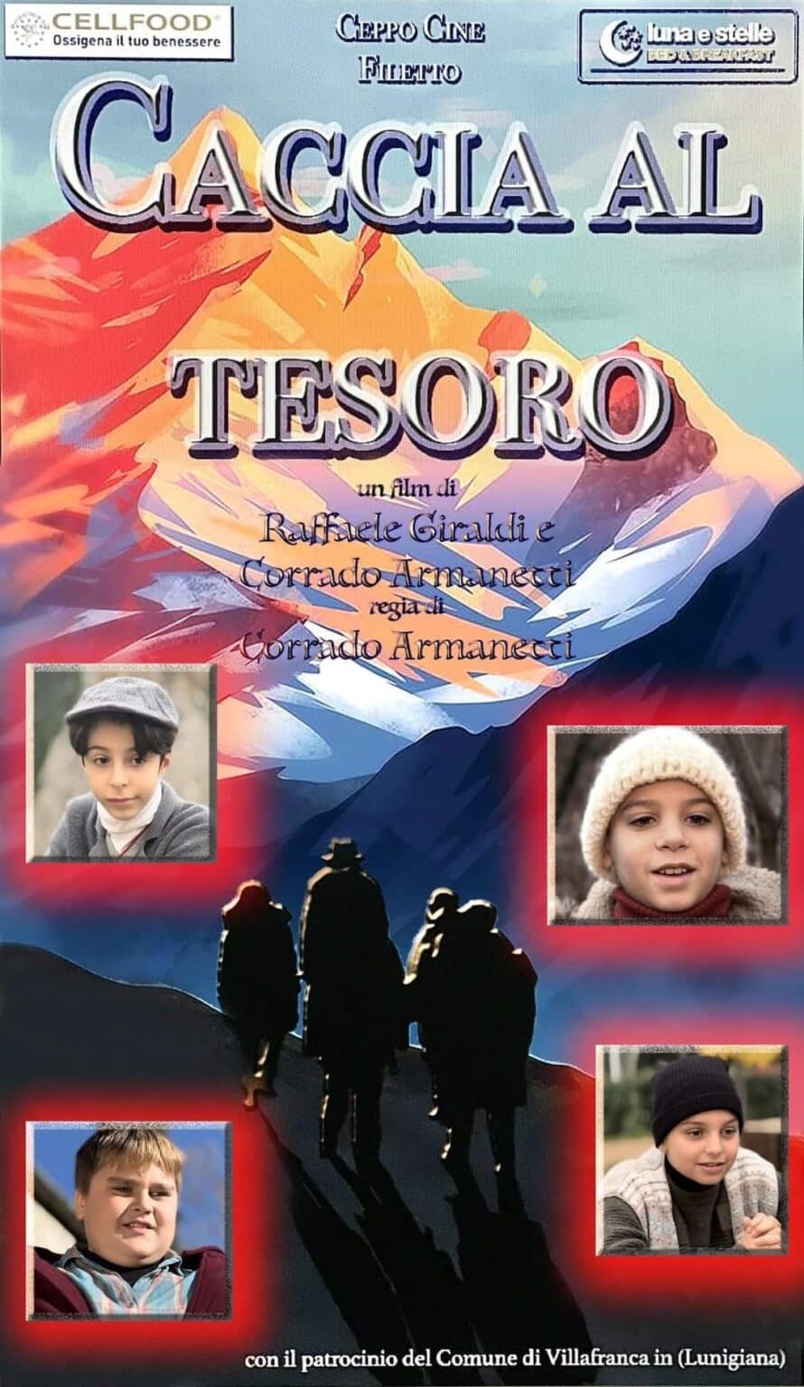 Villafranca: il 4 gennaio proiezione di Caccia al tesoro il film realizzato a Filetto - caccia al tesoro, filetto