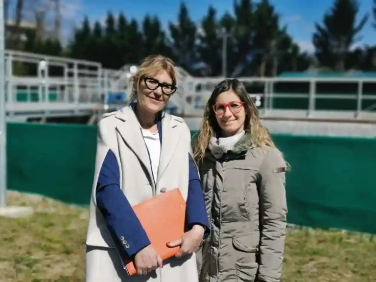 Lezione di ambiente al depuratore di Pontremoli - depuratore, Gaia