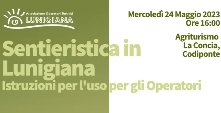 Giornata di formazione dedicata agli operatori per conoscere la rete sentieristica in Lunigiana Giornata di formazione dedicata agli operatori per conoscere la rete sentieristica in Lunigiana - formazione, operatori