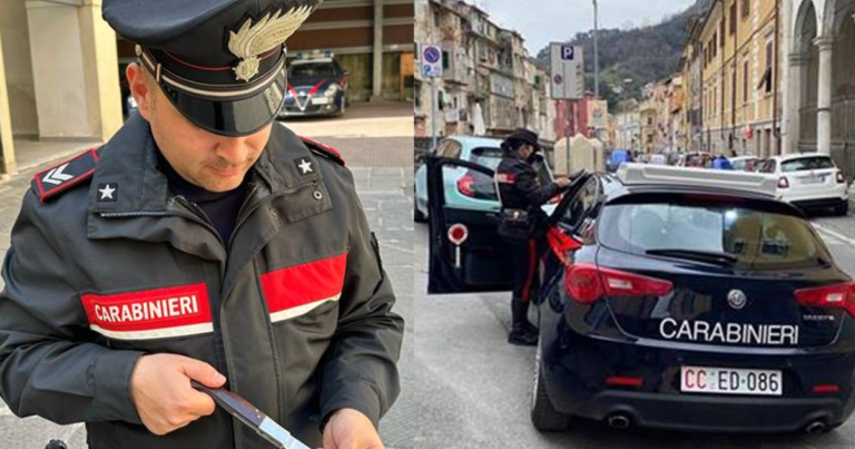 Preseguita una escort e la cerca armato di coltello - carabinieri, carrara
