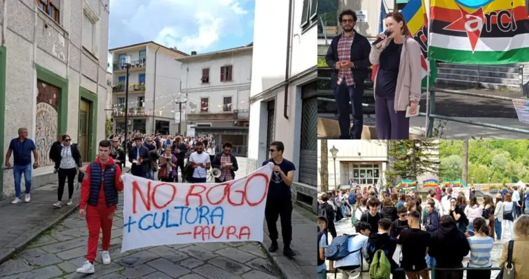 Studenti e associazioni “invadono” Aulla per “No Rogo” Studenti e associazioni "invadono" Aulla per "No Rogo" - Arci, Aulla