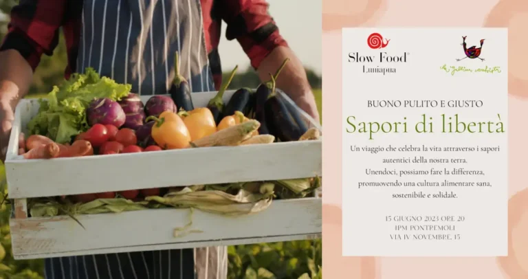 Sapori e Libertà, gusti autentici per sostenere una causa importante - Pontremoli, slow food