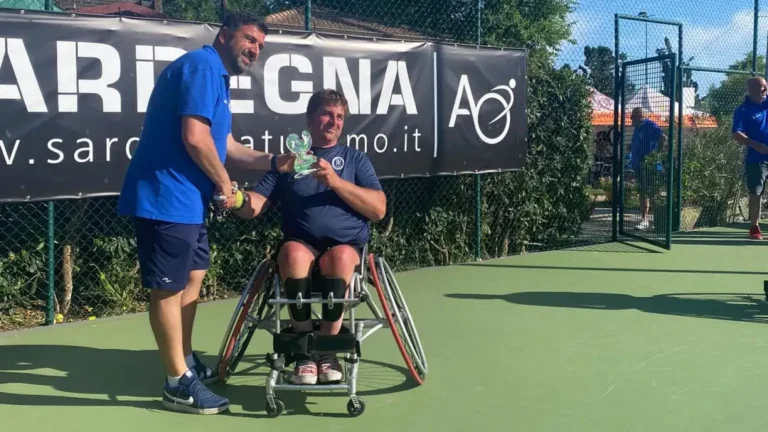 Tennis in carrozzina, Perfigli trionfa nel torneo internazionale di Alghero - carrozzina, perfigli