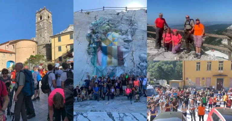 Colonnata trek fa il pienone, oltre 200 persone in cammino - colonnata, trekking