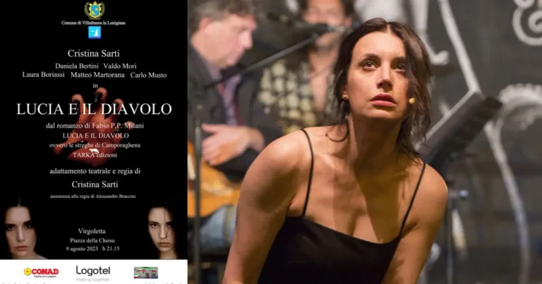 Torna "Virgoletta in scena" con l'attrice e regista lunigianese Cristina Sarti -