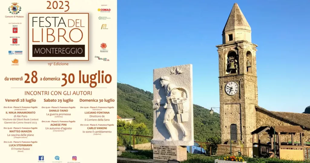 Al via la 19° edizione de La Festa del Libro di Montereggio, Paese dei Librai - Mulazzo