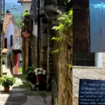 Installazioni artistiche contemporanee nel borgo di Tassonarla (Tresana), durante TassonArt 2023.