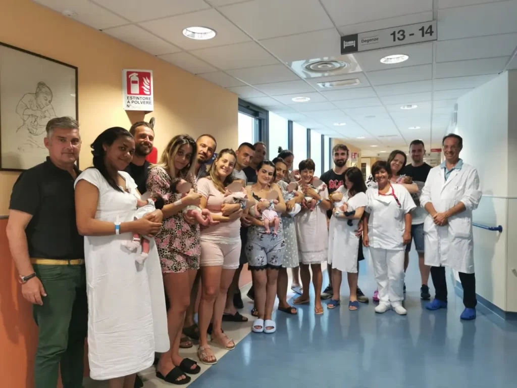 Undici parti in 24 ore all’ospedale di Massa Undici parti in 24 ore all’ospedale di Massa - bambini, bebè
