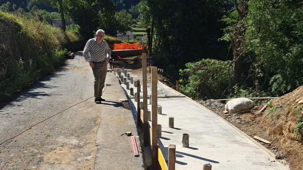 Un milione di euro per la frana di Pontebosio: lavori in corso - frana, lavori