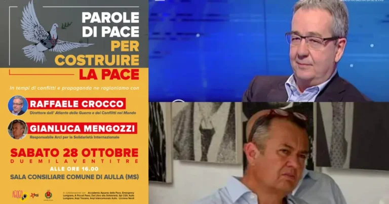 Ad Aulla un incontro racconta la guerra per promuovere la pace - pace
