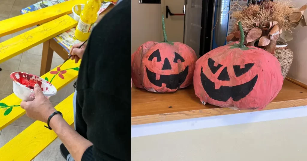 Benvenuto autunno: all'RSA Sanatrix una residenza decorata con laboratori di pittura autunnale - autunno, RSA