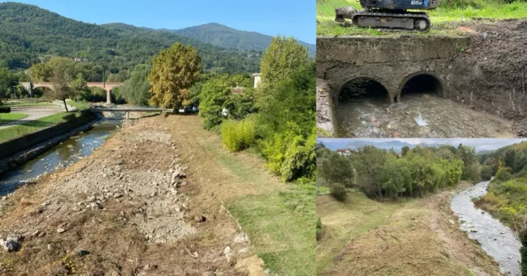 Lavori degli operai dell'Unione di Comuni Montana Lunigiana per combattere il dissesto idrogeologico - dissesto idrogeologico, lavori