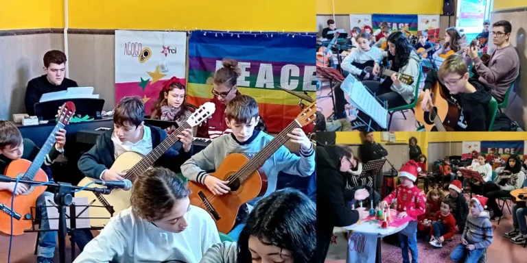 Aulla, gli auguri della scuola di musica Abreu - abreu, Arci Agogo