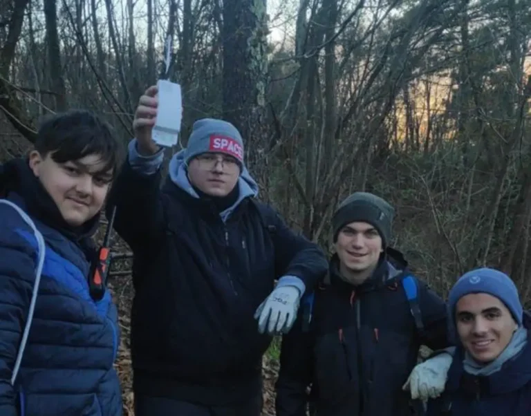 I ragazzi del progetto radiosonde dei Licei lunigianesi recuperano una sonda - licei lunigianesi, radiosonde