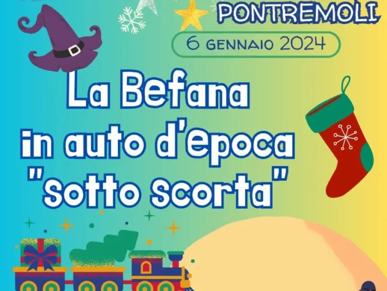 Una super Befana a bordo di auto d’epoca - Befana, polizia